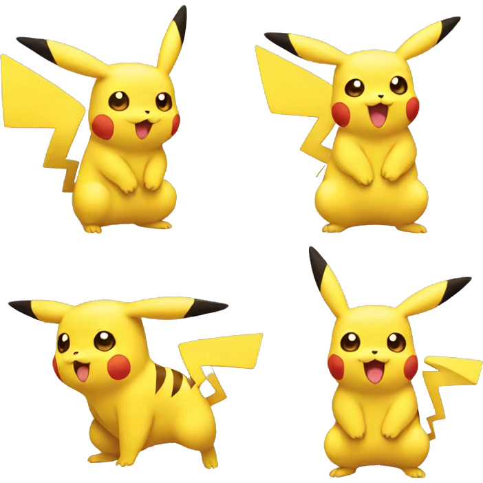 Pikachu emoji