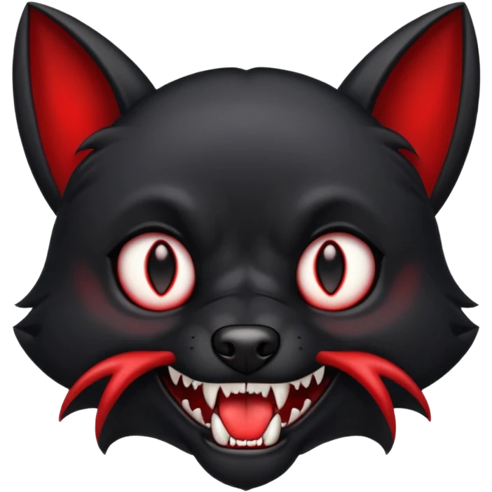 vampire dog emoji