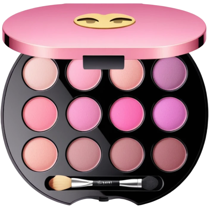 Pink eyeshadow palette emoji