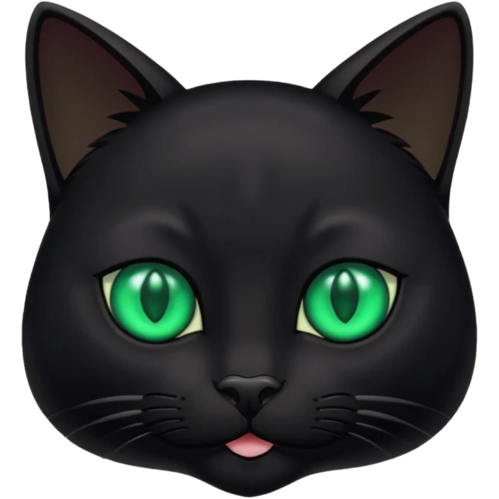 Чорний кіт emoji