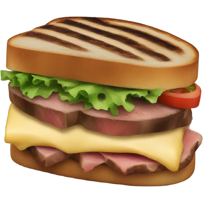 Steak sandwich emoji