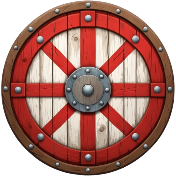 Viking Round Shield emoji