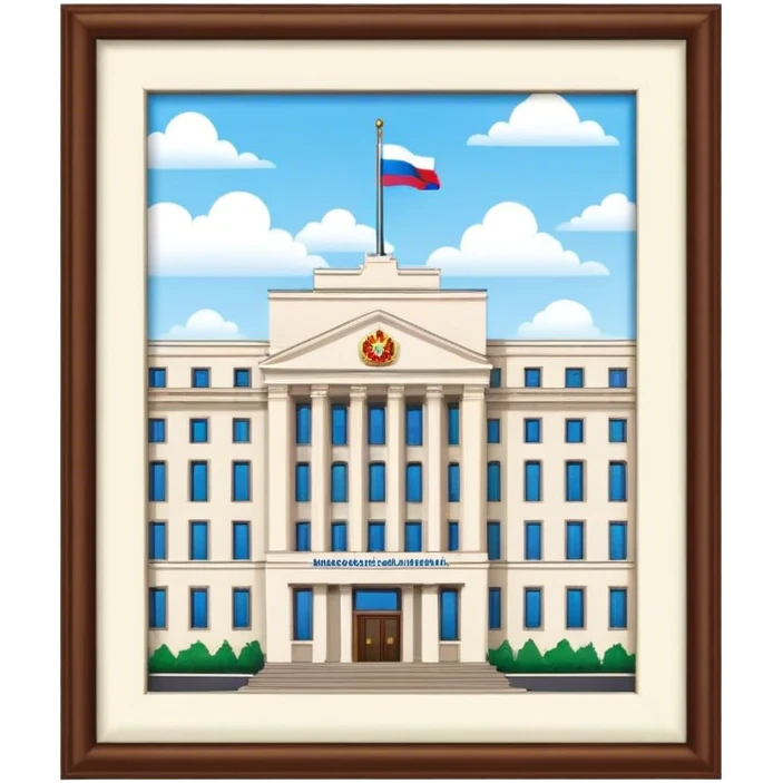 Ministry of Foreign Affairs of Russia headquarter emoji