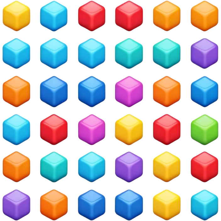 3d shapes emoji