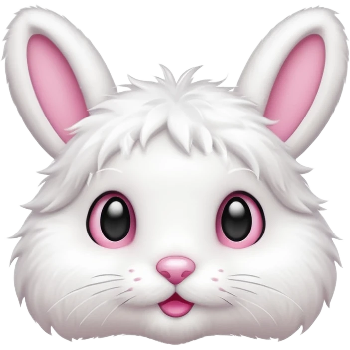 make a snow bunny
 emoji