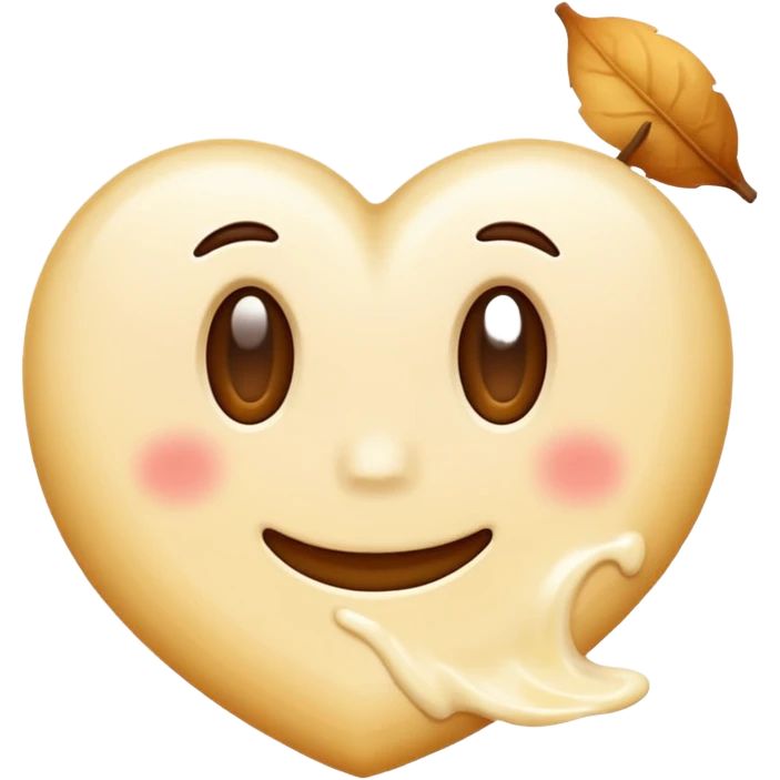 Letter color Creamy emoji