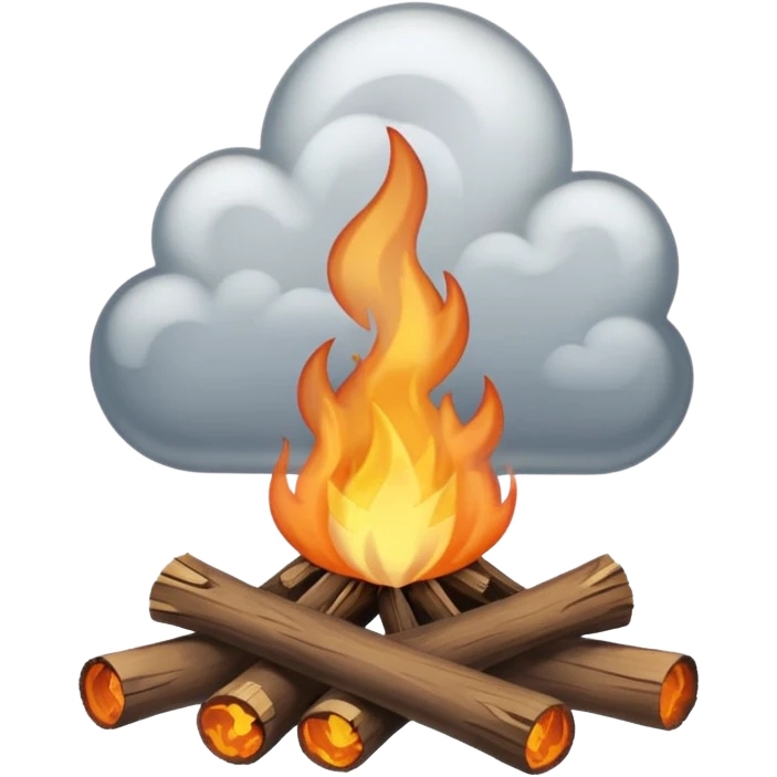 Campfire Smoke emoji