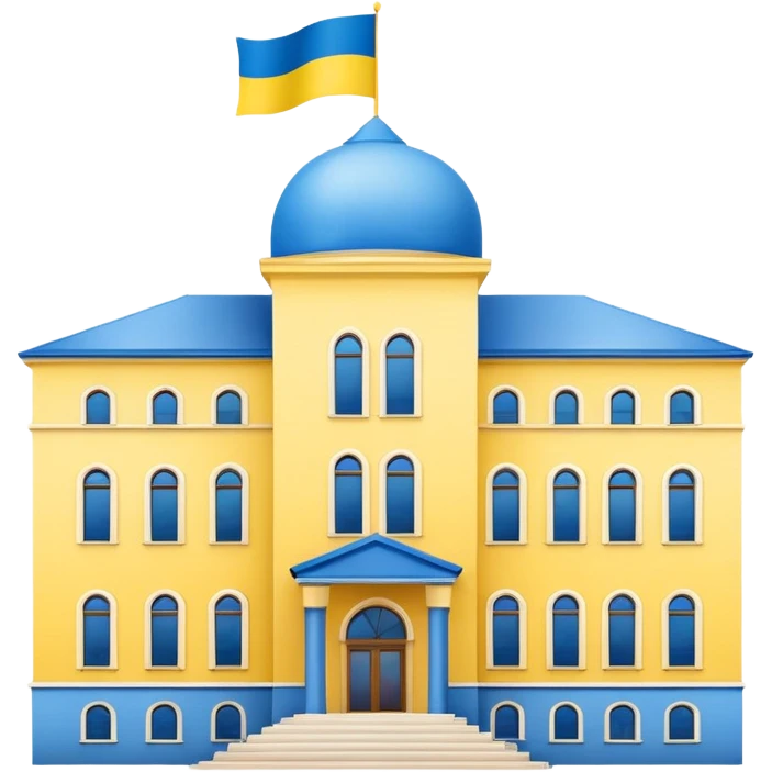 make the png emoji of the great state building of Ukraine emoji