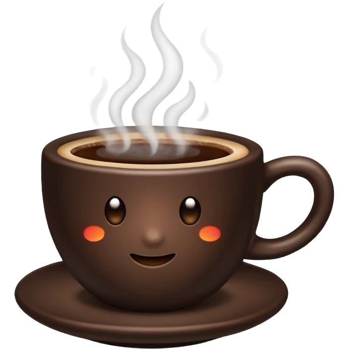 sad coffee emoji