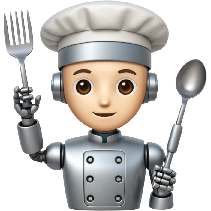 robot chef emoji
