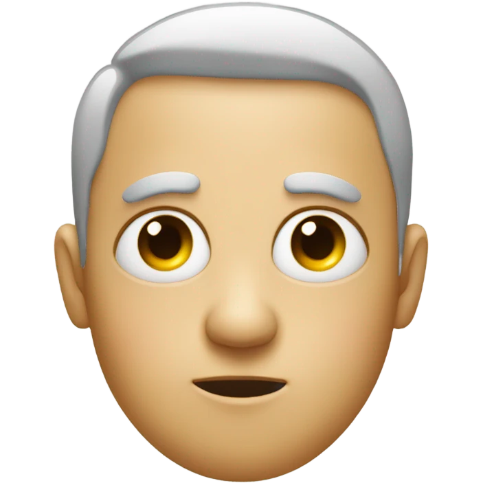 Three eye man emoji