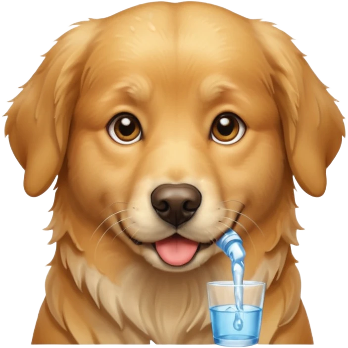 Su icen kopek emoji