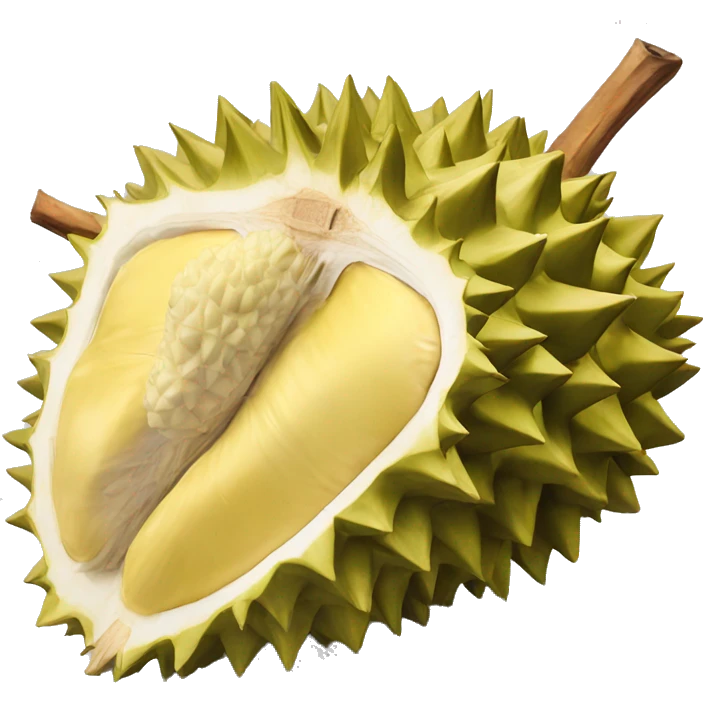 Durian fruit emoji