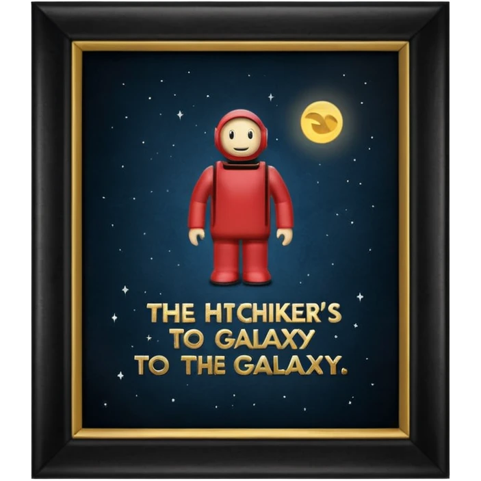 he Hitchhiker's Guide to the Galaxy. emoji