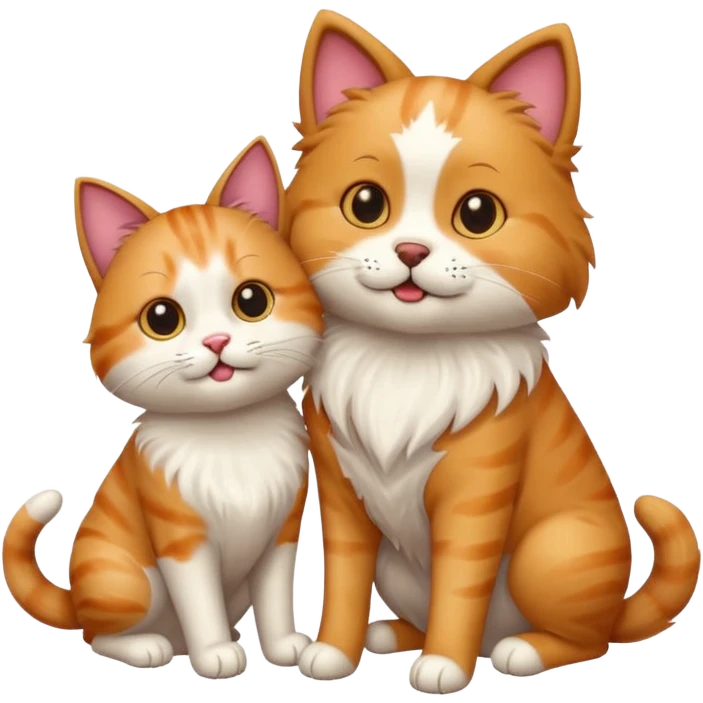 cat dog emoji