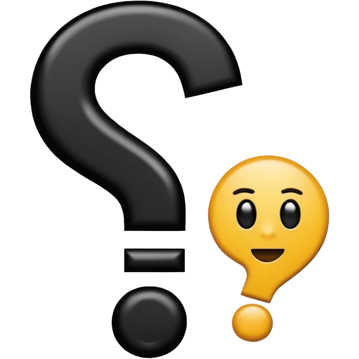 Guesst Call with a question mark emoji