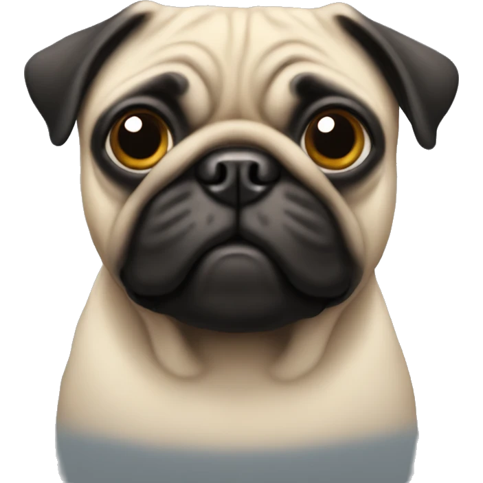 Pug emoji