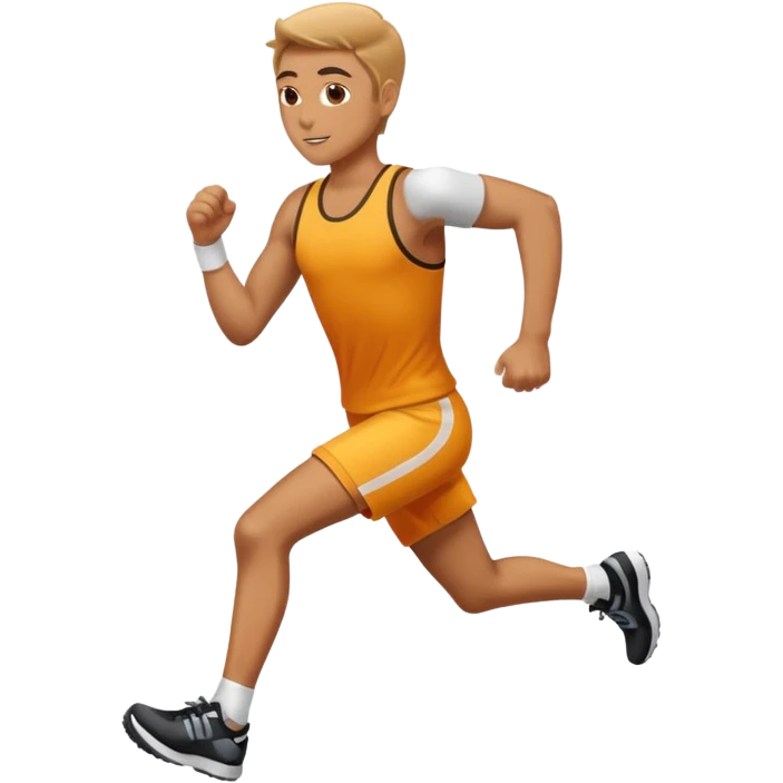 running emoji