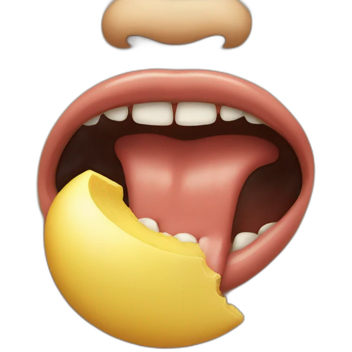 Bite emoji