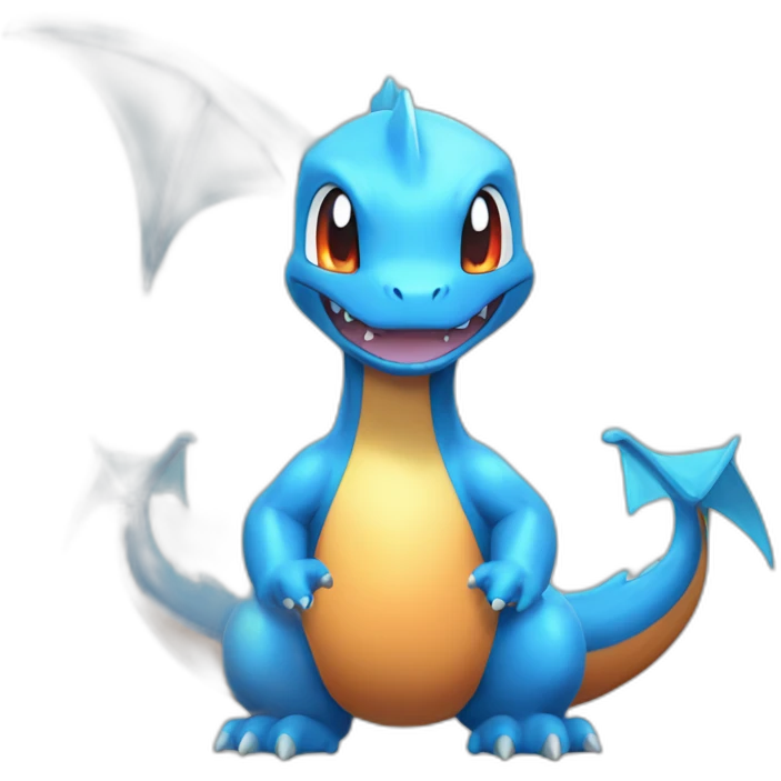 Pokémon water type Charizard emoji | AI Emoji Generator