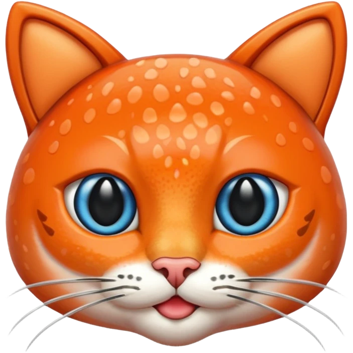 make a salmon with cat ears emoji