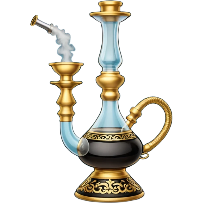 Shisha black  emoji