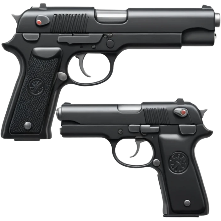 2 guns emoji
