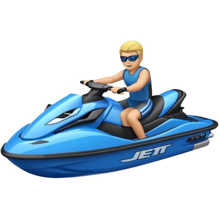 Create a realistic jetski emoji