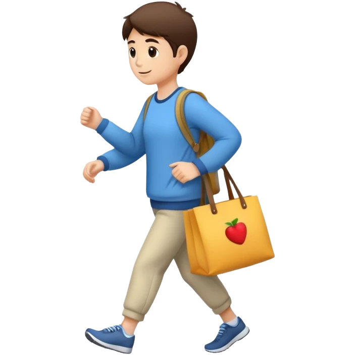 Running errands emoji