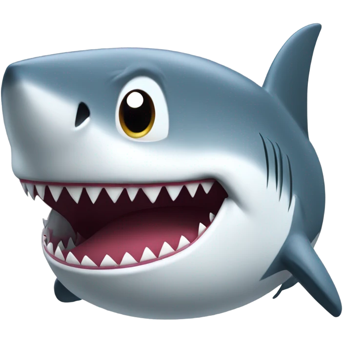 shark blowing up emoji