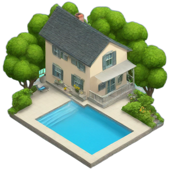 house pool emoji
