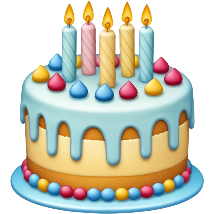 Cute cake emoji