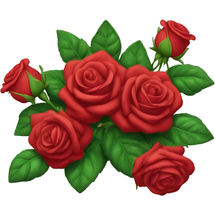 red roses  emoji