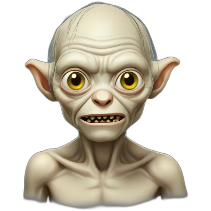 Gollum emoji