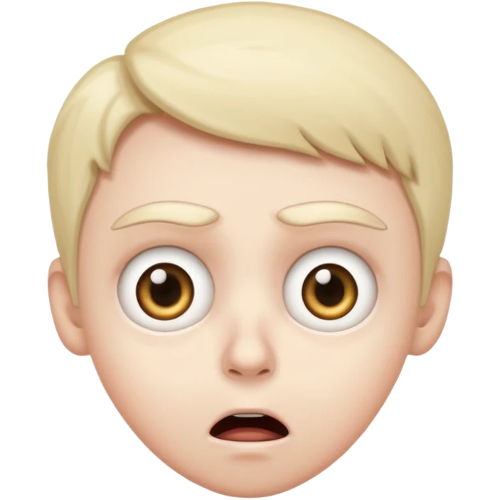 🫣 + 😱 emoji