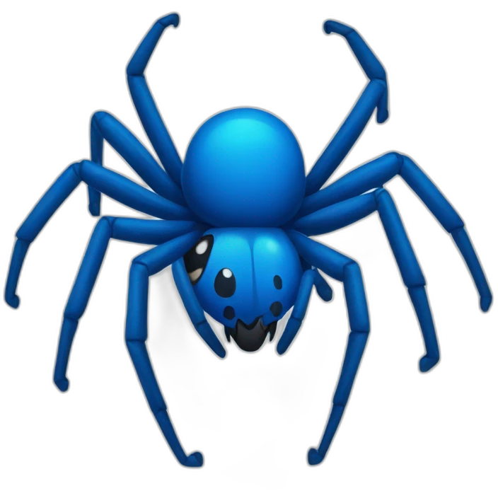 Blue Spider emoji