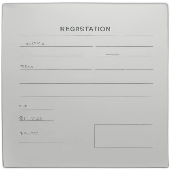 Registration form emoji