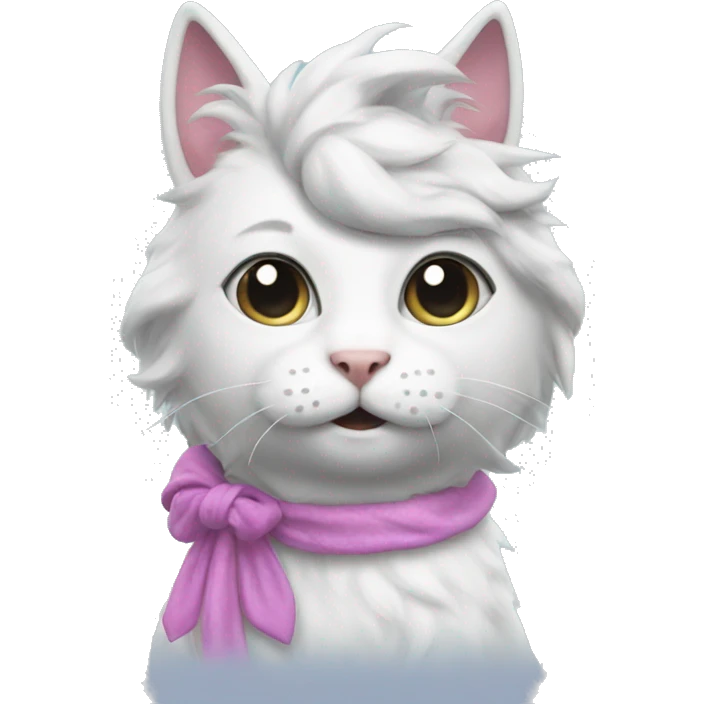 Unicorn cat emoji