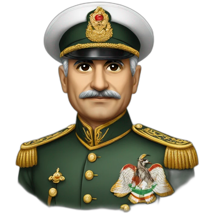 mohamad reza shah of iranian emoji