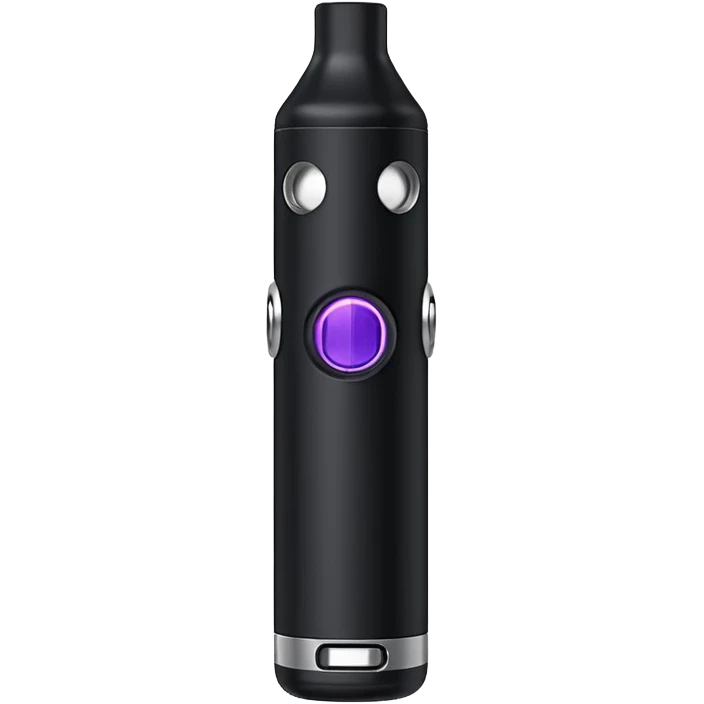 black vape emoji