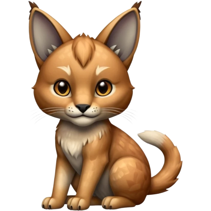 Scaley Shiny Glacial Rhypherior-Caracal-dog emoji