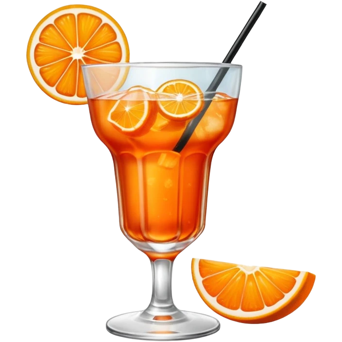iced drink aperol emoji