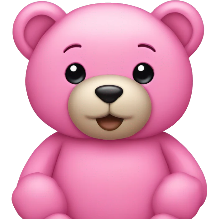 Pink Teddy  emoji
