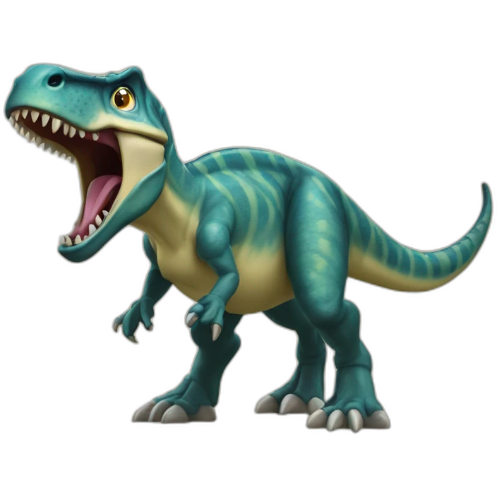 Daspletosaurus roaring emoji