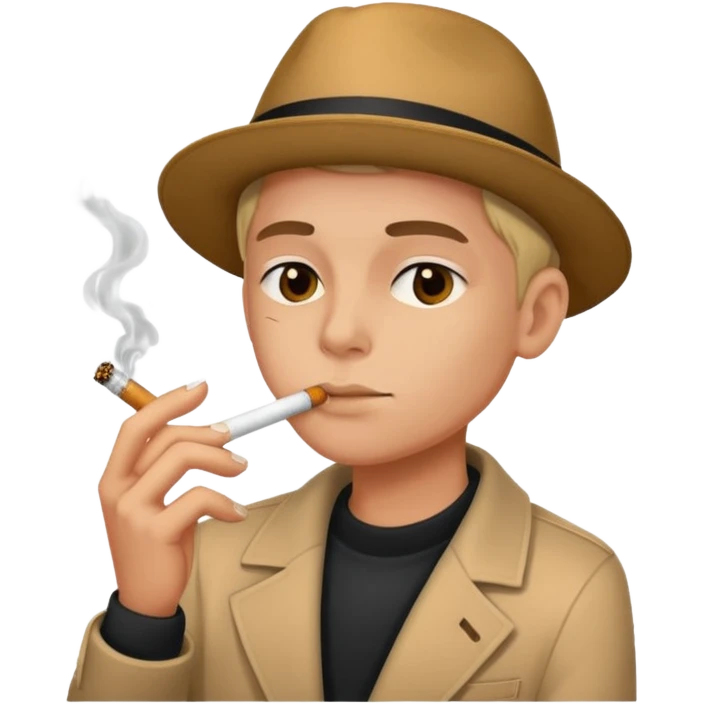 smoking primer plano emoji