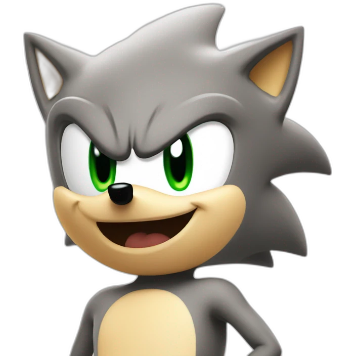 Sonic the hedgehog emoji