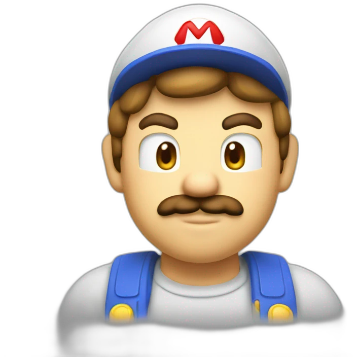 Mario coding emoji