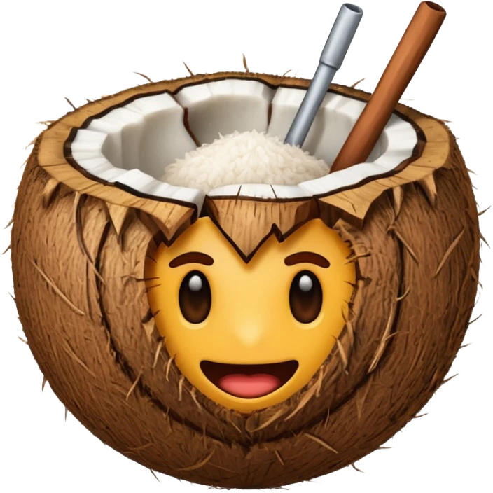 Coconut  emoji
