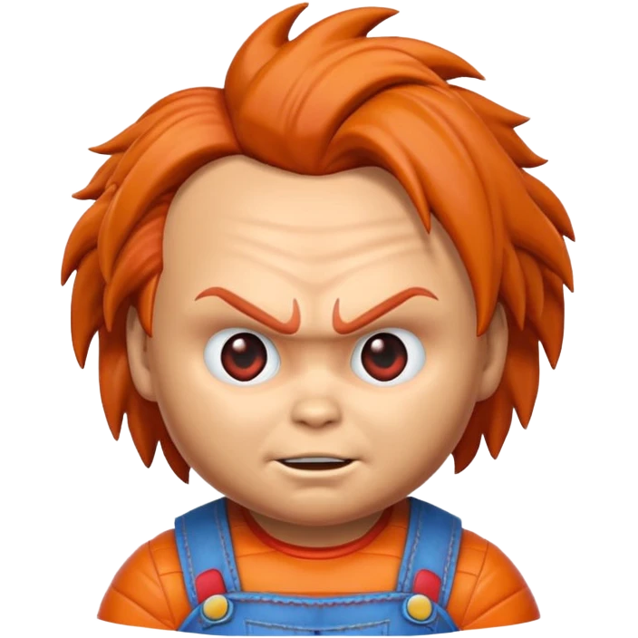 Un emojin de chuky emoji