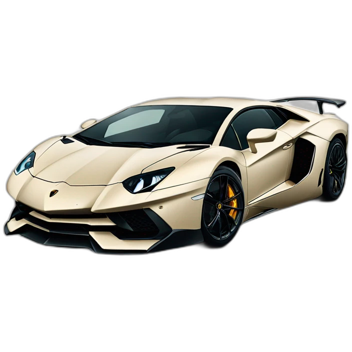 Lamborghini aventador svj emoji